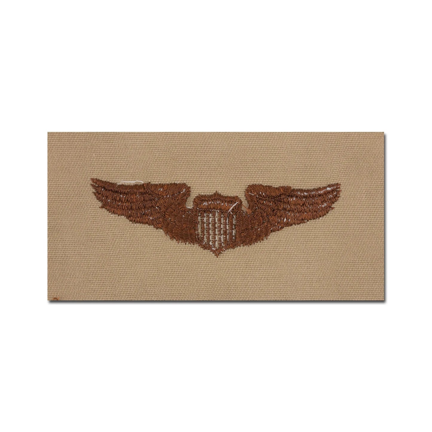 Abzeichen US Pilot Textil desert