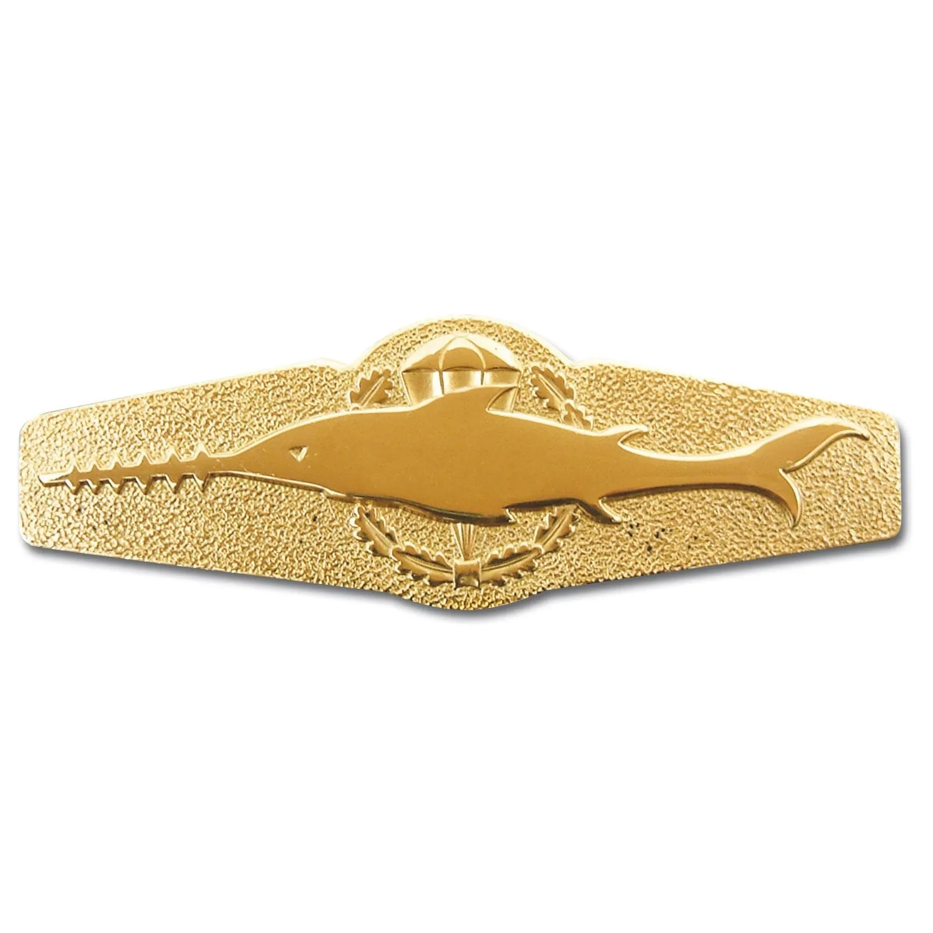 Fritzsch Abzeichen BW Kampfschwimmer Metall goldfarben - ASMC