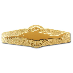 Fritzsch Abzeichen BW Kampfschwimmer Metall goldfarben - ASMC