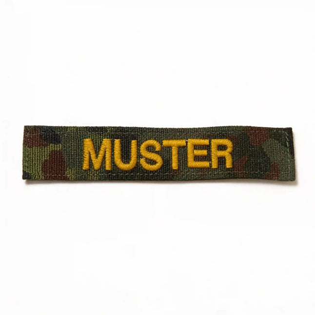 Namensbänder 5er Set Flecktarn