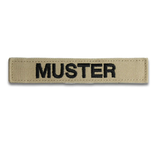 Namensbänder 5er Set Khaki