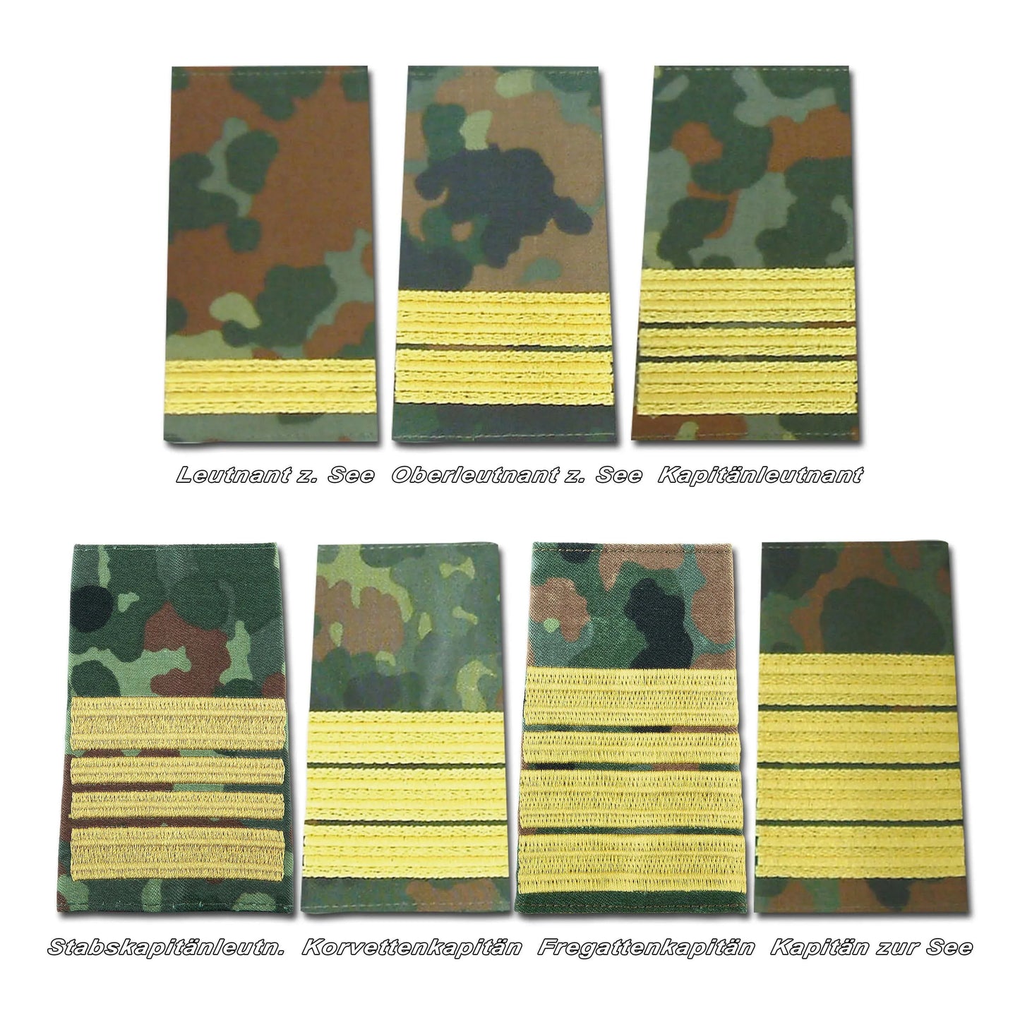 Fritzsch BW Rangabzeichen Marine Flecktarn - ASMC