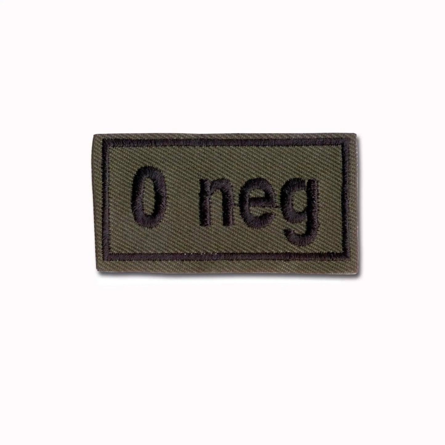 Unbekannt Abzeichen Bloodpatch 0 neg - ASMC