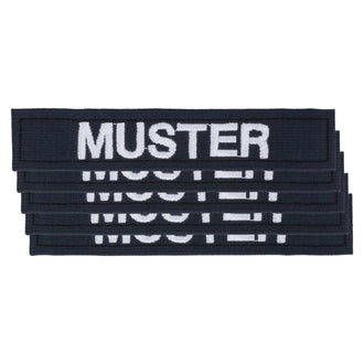 Namensbänder 5er Set Navy