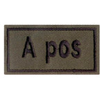 Fritzsch Abzeichen Bloodpatch A pos - ASMC