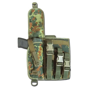 Oberschenkelholster P-8 flecktarn