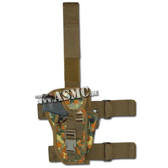 Tiefziehholster P8 flecktarn rechts