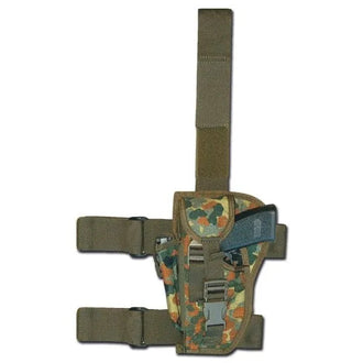 Tiefziehholster P8 flecktarn links