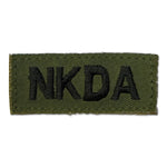 Fritzsch Textilabzeichen NKDA Klett - ASMC