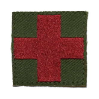 Textilabzeichen Red Cross/Medic Klett