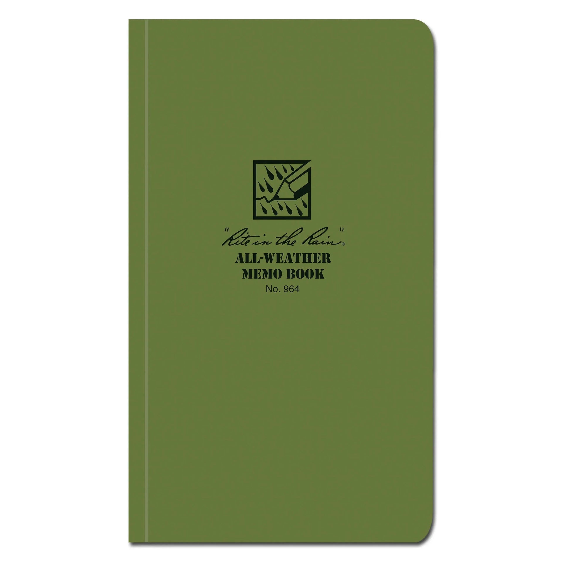 Tactical Memo Book oliv 964
