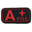 3D Blutgruppenpatch