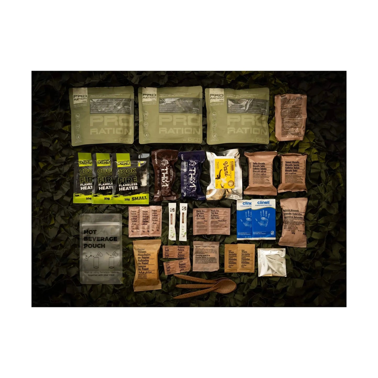 Tagesration Ultimate Tactical Ration Full Day Menü 1
