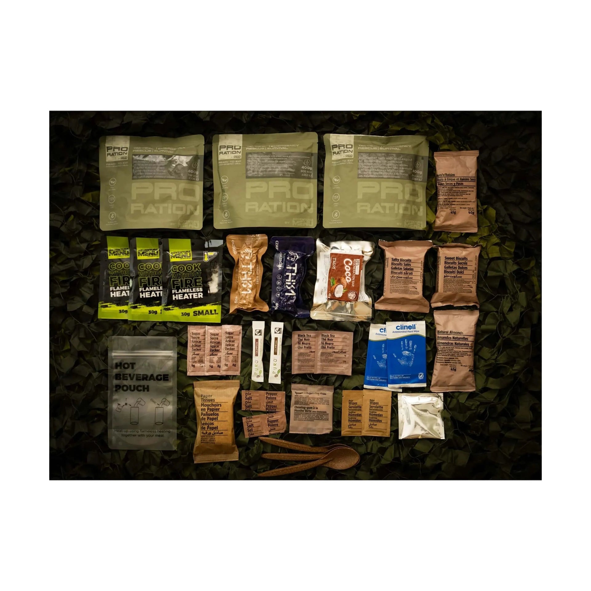 Tagesration Ultimate Tactical Ration Full Day Menü 3