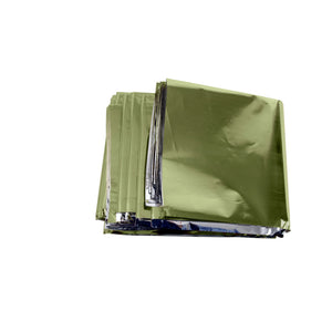 Survivaldecke Oliv/Silber XL