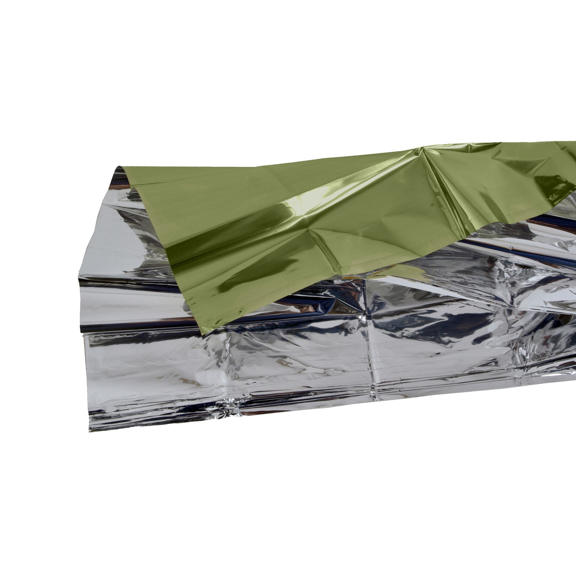 Survivaldecke Oliv/Silber XL
