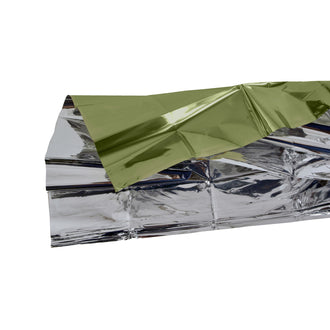 Survivaldecke Oliv/Silber XL