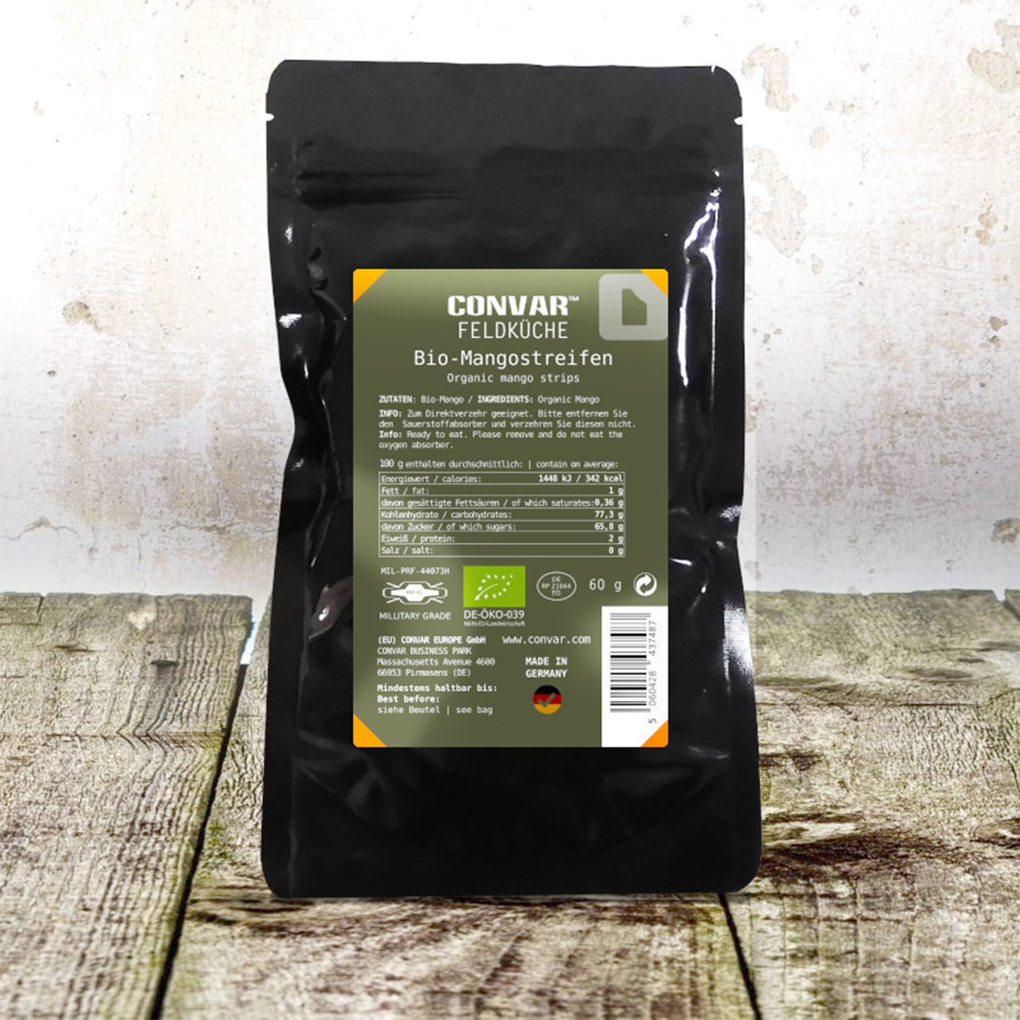 Bio Mangostreifen 60 g