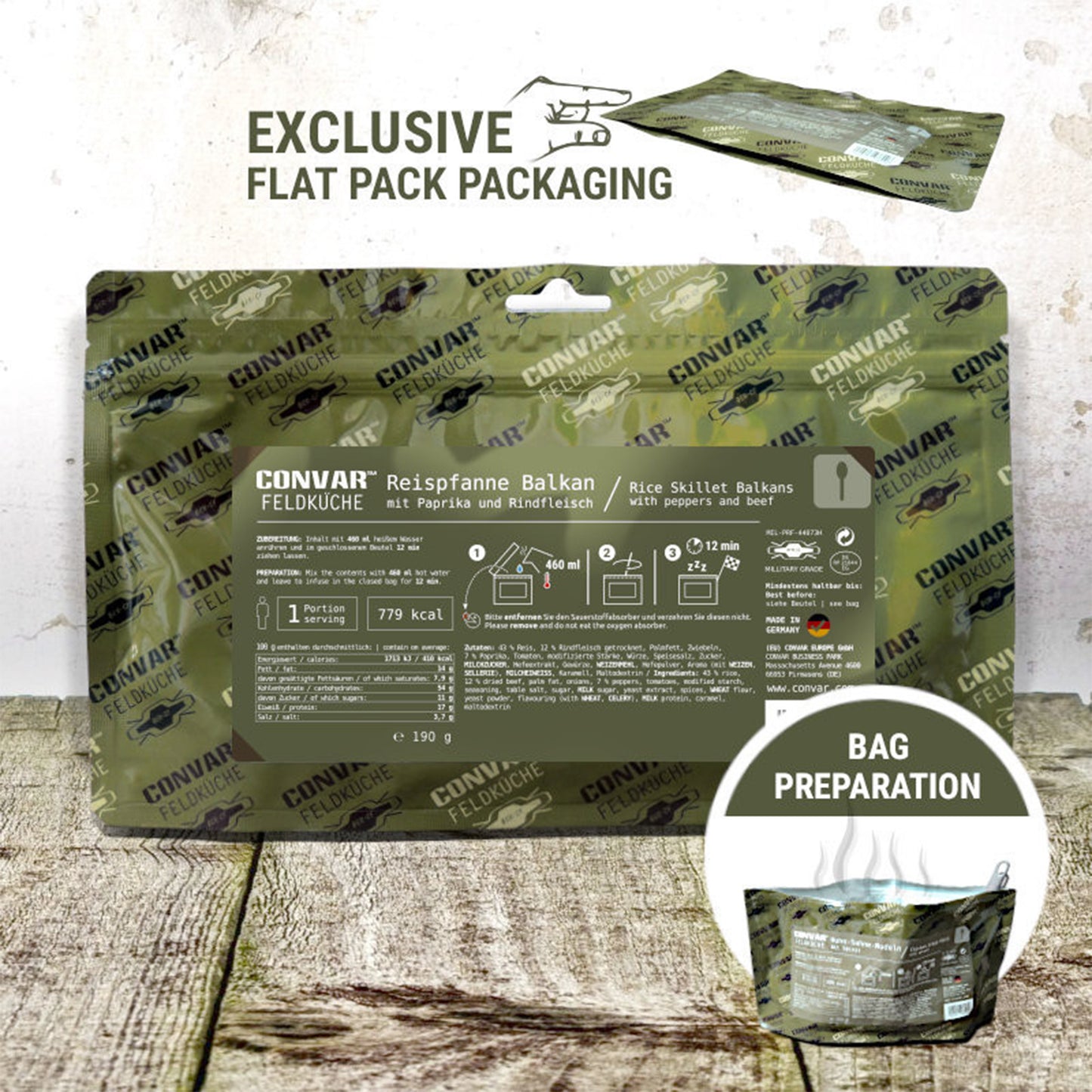 Reispfanne Balkanart 190 g
