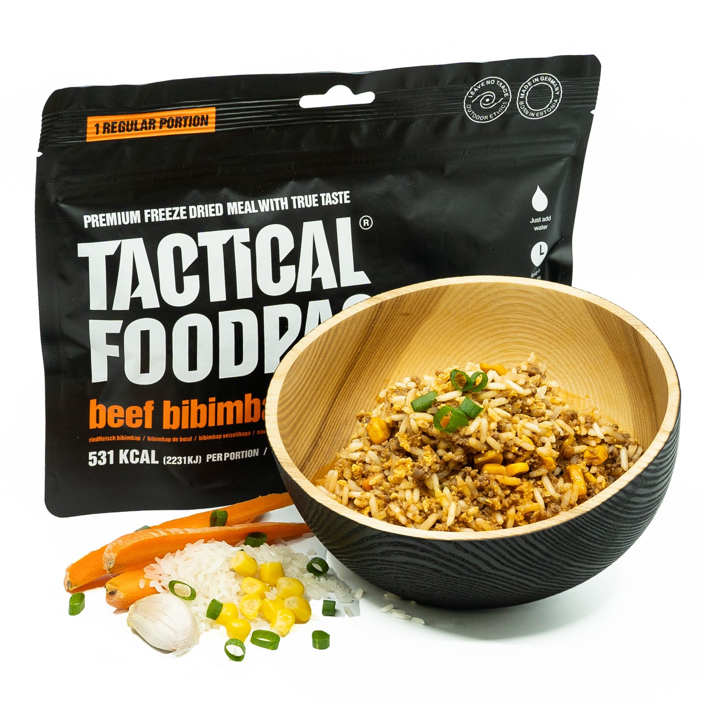 Hauptgericht Rindfleisch Bibimbap