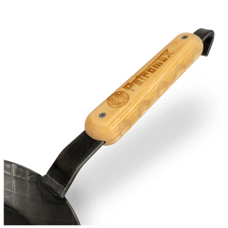 Holzgriff für schmiedeeiserne Pfannen
