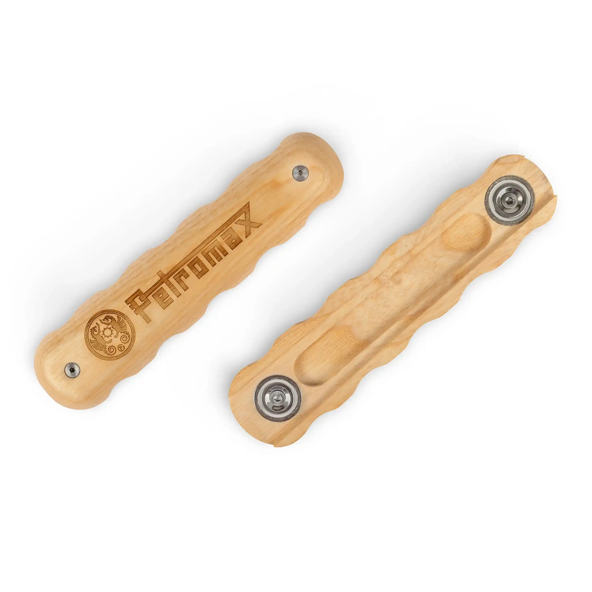 Holzgriff für schmiedeeiserne Pfannen