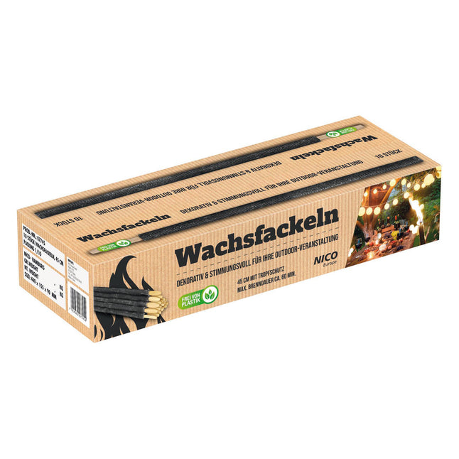 Wachsfackel