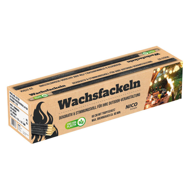 Wachsfackel