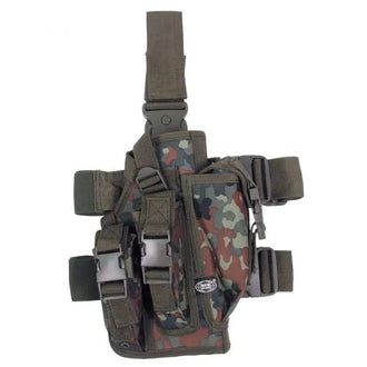 MFH Pistolenbeinholster rechts flecktarn