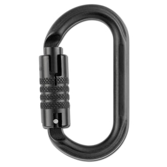 Karabiner Petzl Oxan Triact Lock schwarz