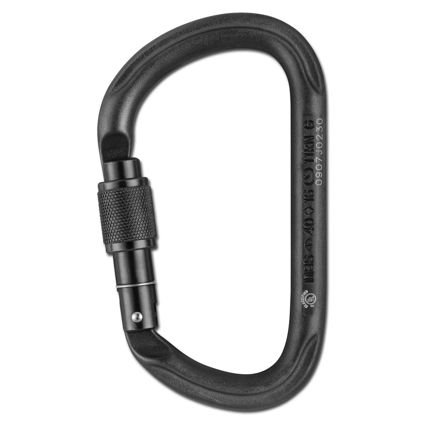 Petzl Karabiner Petzl Vulcan Screw Lock schwarz - ASMC