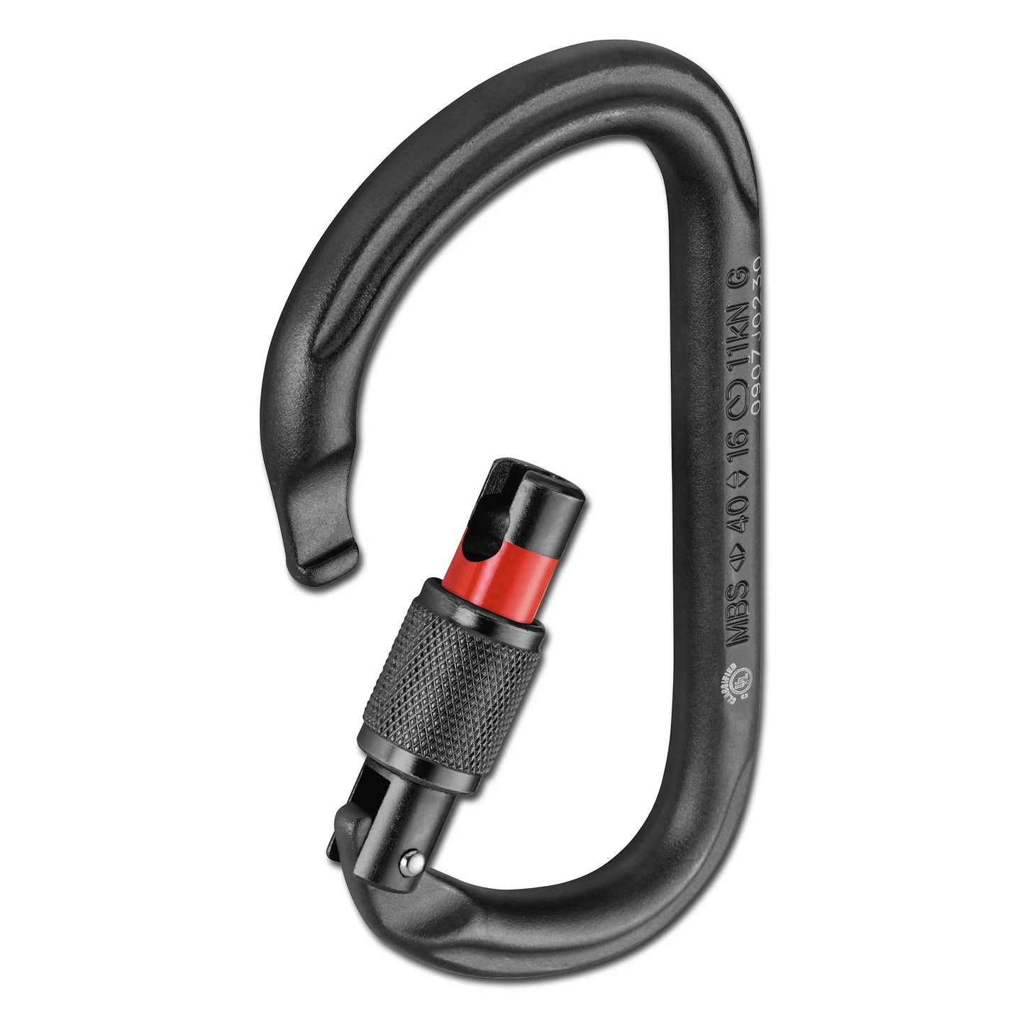 Petzl Karabiner Petzl Vulcan Screw Lock schwarz - ASMC