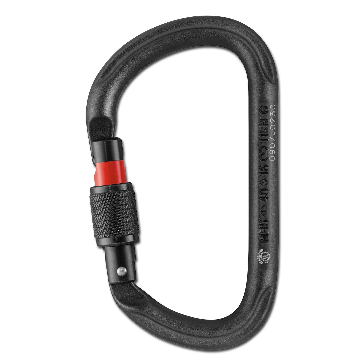 Petzl Karabiner Petzl Vulcan Screw Lock schwarz - ASMC