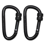 Mil-Tec Karabiner Schraubverschluss 2er Set - ASMC