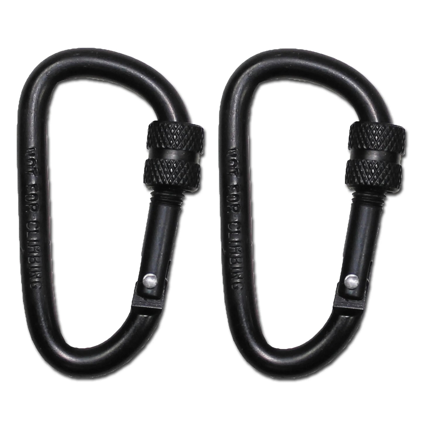 Karabiner Schraubverschluss 2er Set