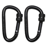 Karabiner Schraubverschluss 2er Set