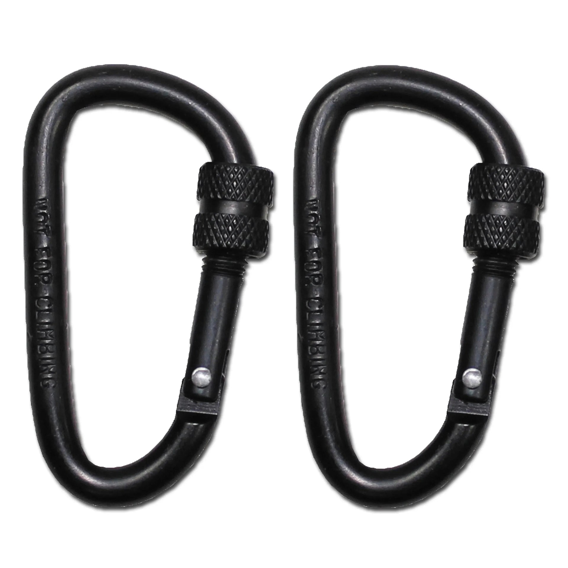 Karabiner Schraubverschluss 2er Set