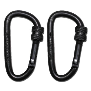 Karabiner Schraubverschluss 2er Set