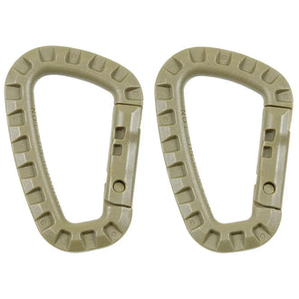 Karabiner Kunststoff 2er Pack