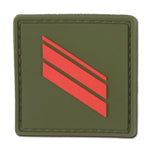 Dienstgradabzeichen Frankreich Major oliv tarn