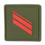 Dienstgradabzeichen Frankreich Major oliv tarn