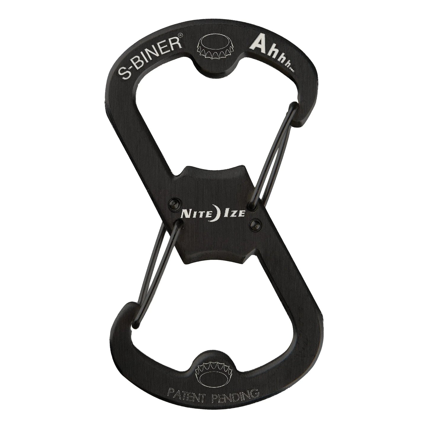 Nite Ize Karabiner Flaschenöffner S-Biner Ahhh Edelstahl - ASMC