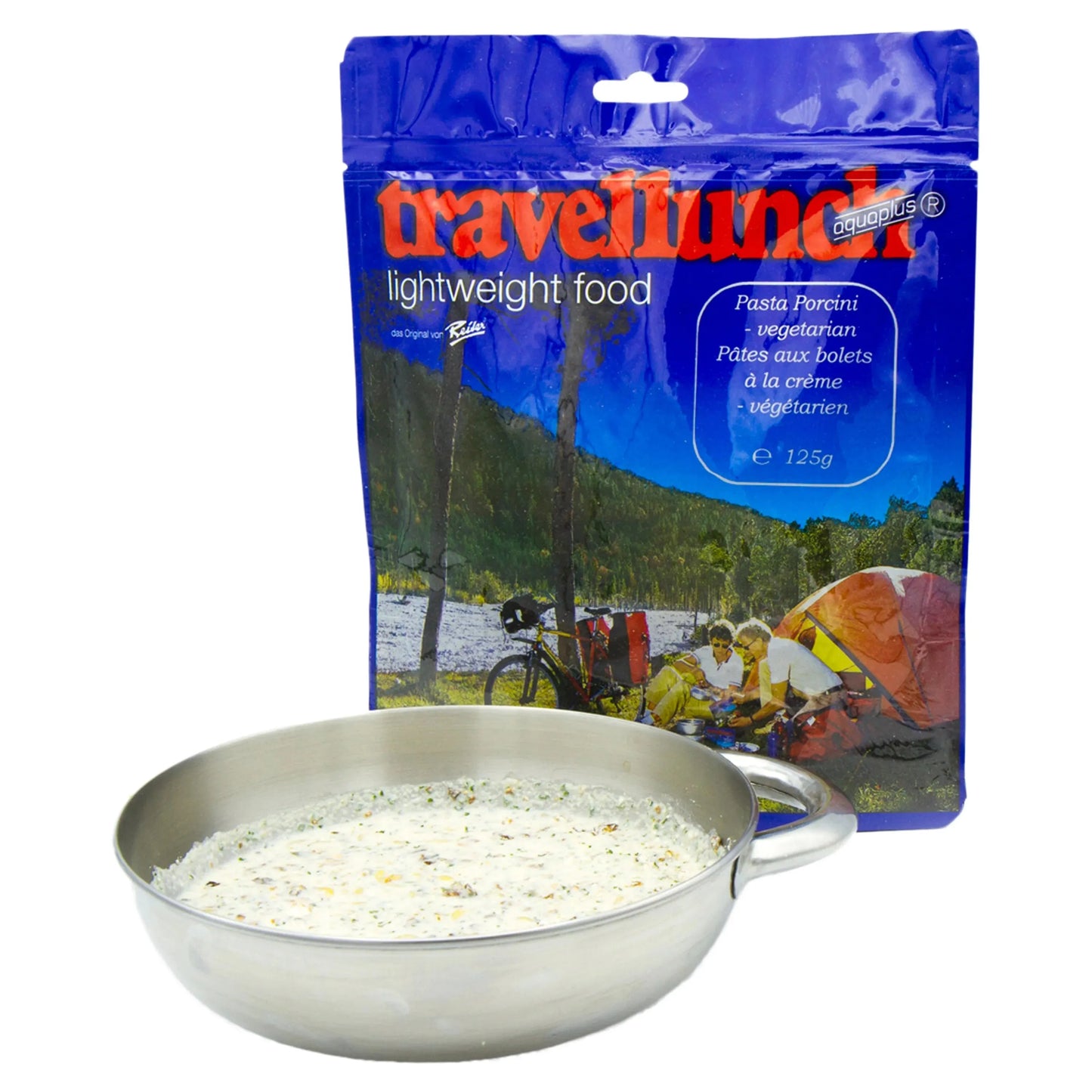Travellunch Steinpilztopf mit Nudeln vegetarisch 1er Packung - ASMC