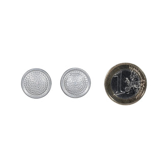 Schulterklappenknopf Alu 16mm 2er Pack
