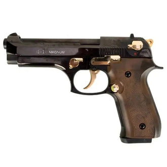 Pistole Firat Magnum schwarz-gold