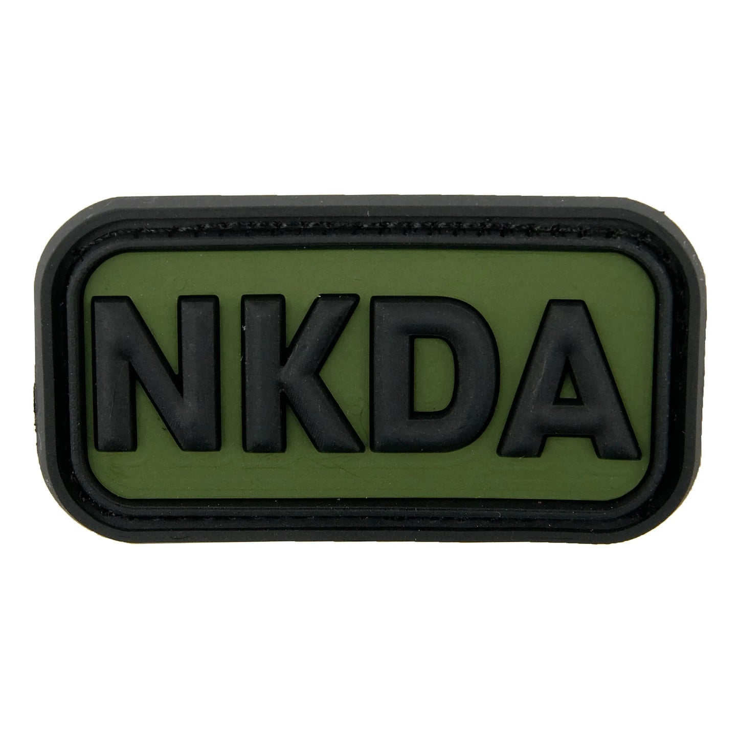 Fritzsch 3D Patch NKDA No Known Drug Allergies schwarz-oliv - ASMC