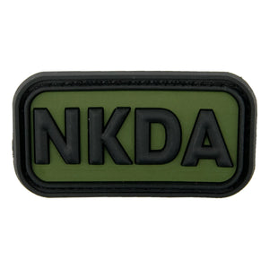 Fritzsch 3D Patch NKDA No Known Drug Allergies schwarz-oliv - ASMC
