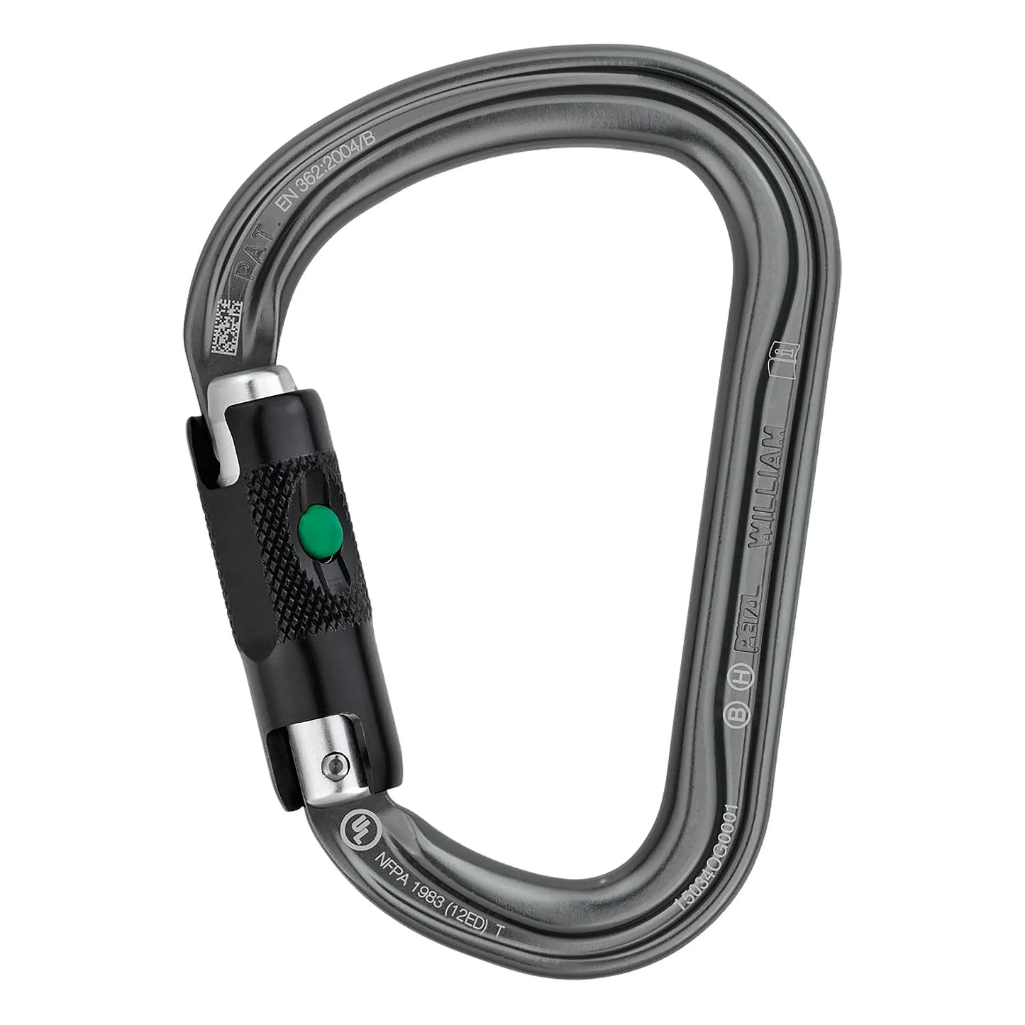 Petzl Petzl Karabiner William Ball Lock grau - ASMC