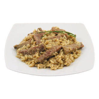 Rindergeschnetzeltes mit Reis Vollkonserve 400 g