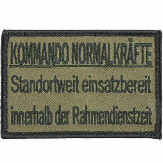 Patch Kommando Normalkräfte